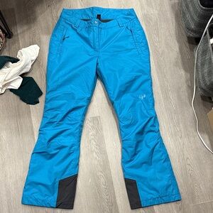 Womens  Blue Ski Pants
